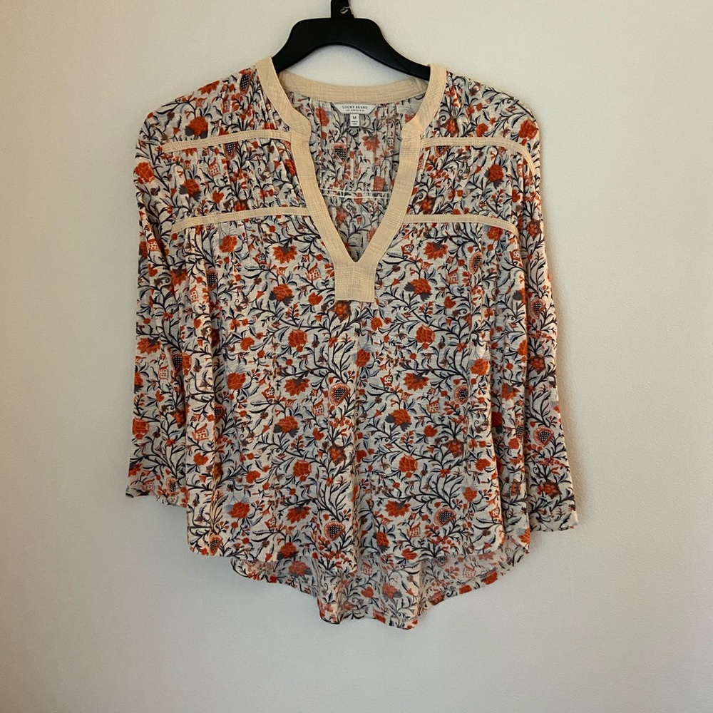 Lucky Brand Floral Top